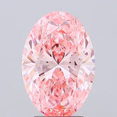 3.04 oval  vs1 ex ex slight LAB_GROWN Diamond